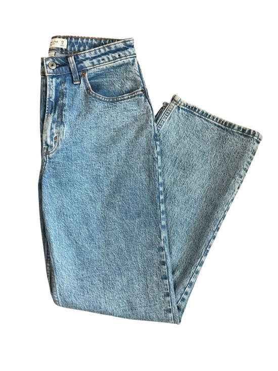Abercrombie & Fitch Denim - Abercrombie & Fitch The 90s Relaxed Jeans High Rise Curve Love Denim, 28/6R